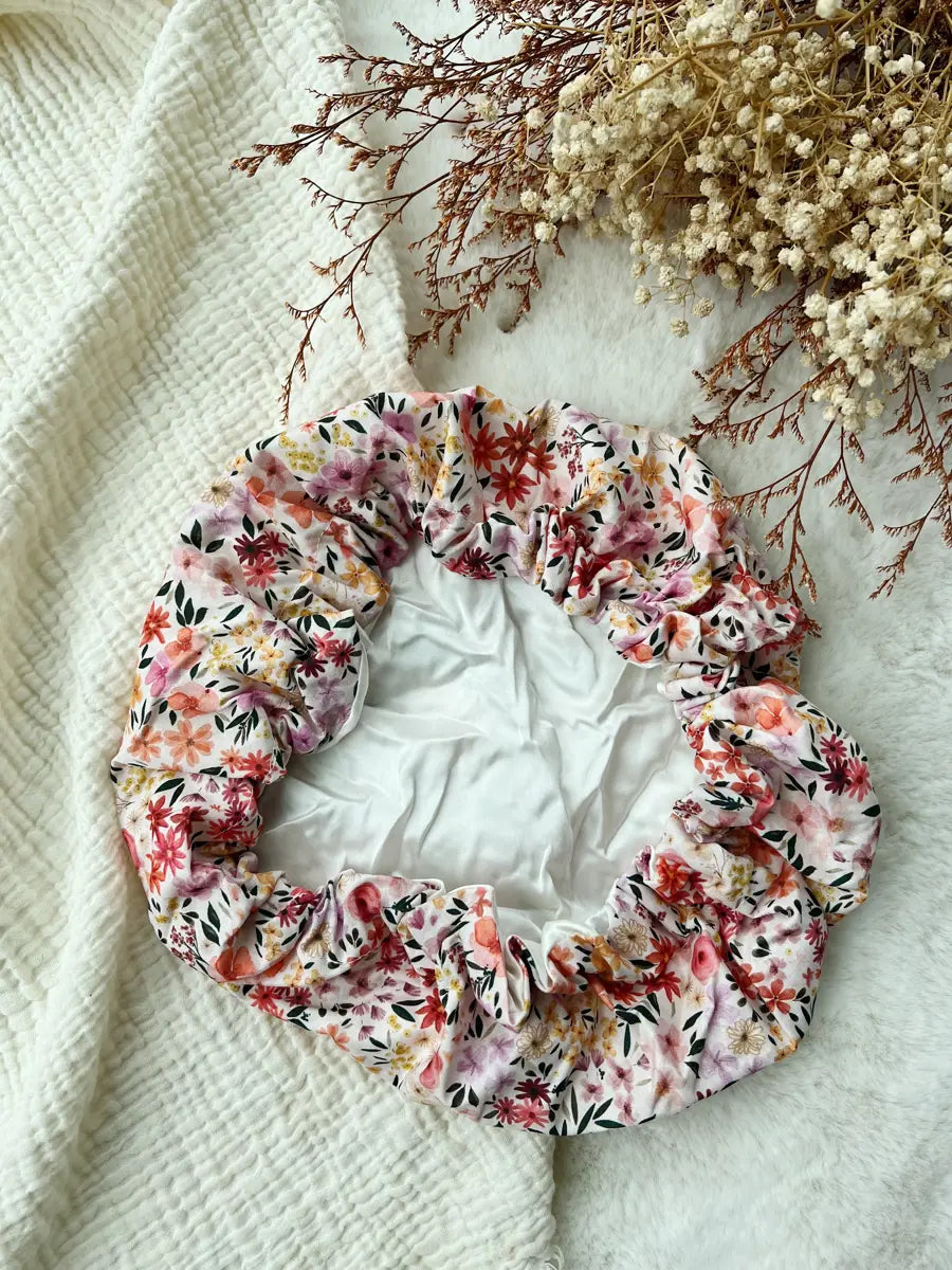 Bonnet de soin en soie - Adèle