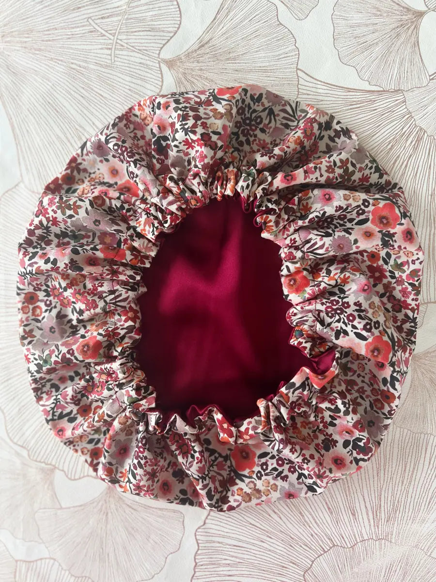 Bonnet de soin en soie - Alexia