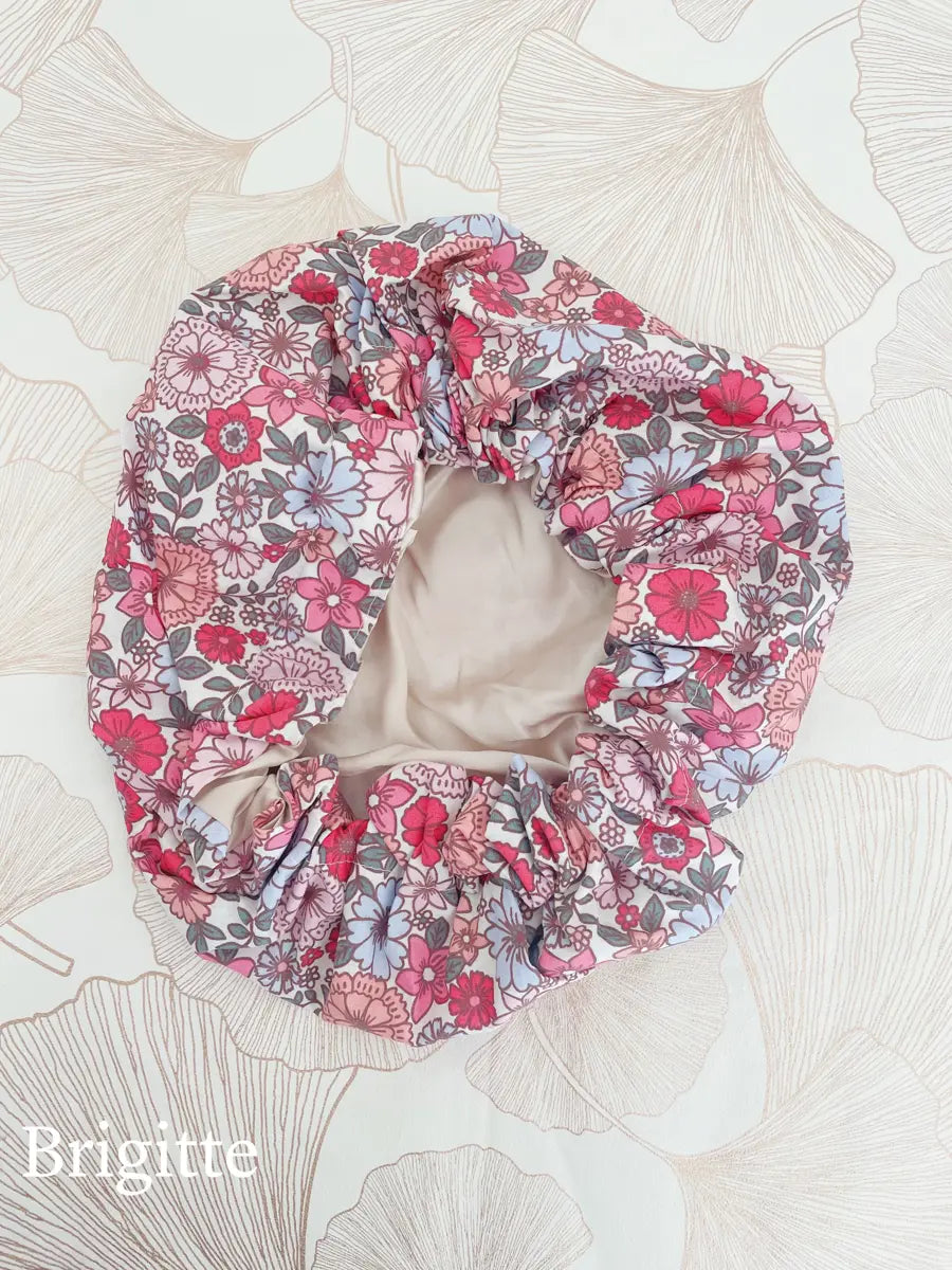 Bonnet de soin en soie - Brigitte