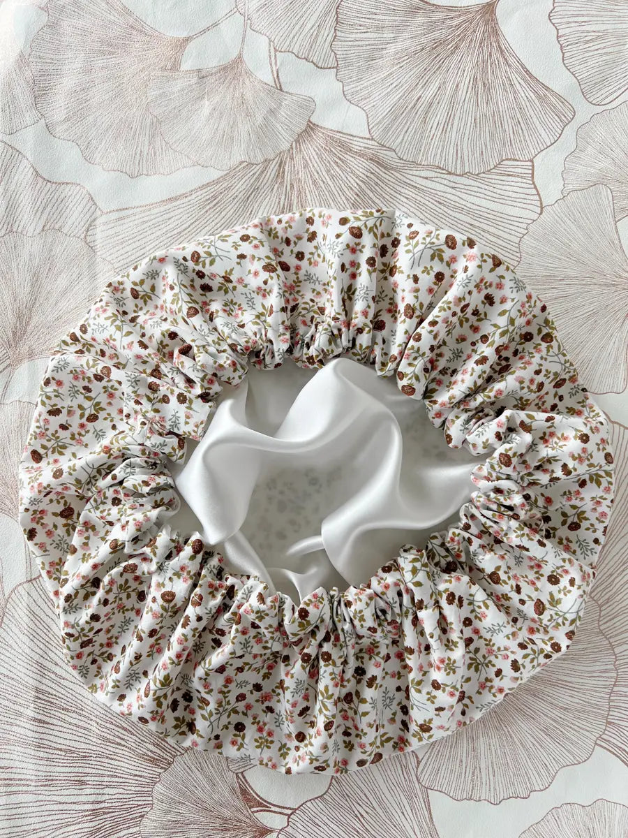 Bonnet de soin en soie - Eleanore