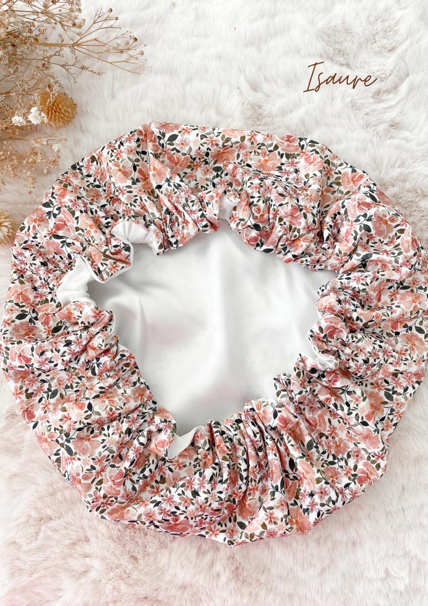 Bonnet de soin en soie - Isaure