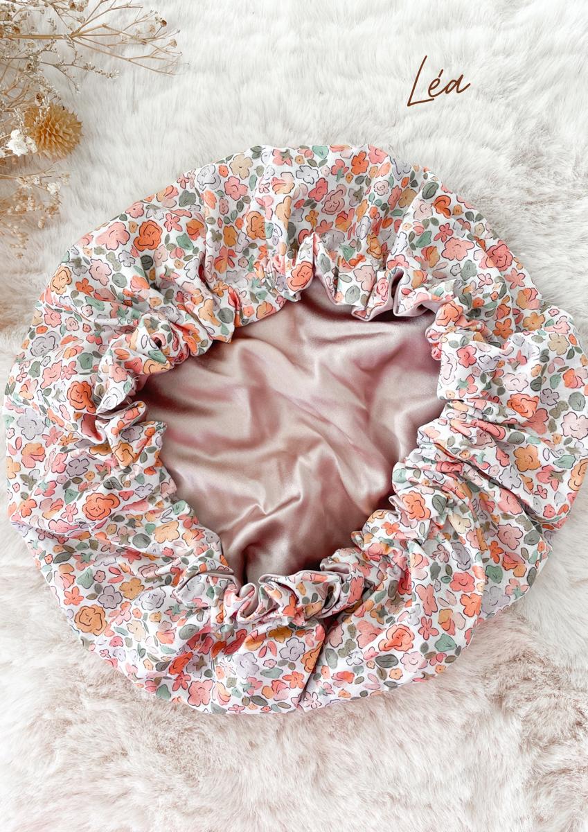 Bonnet de soin en soie - Léa