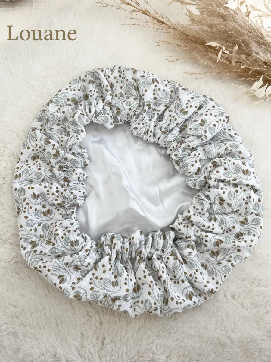 Bonnet de soin en soie - Louane