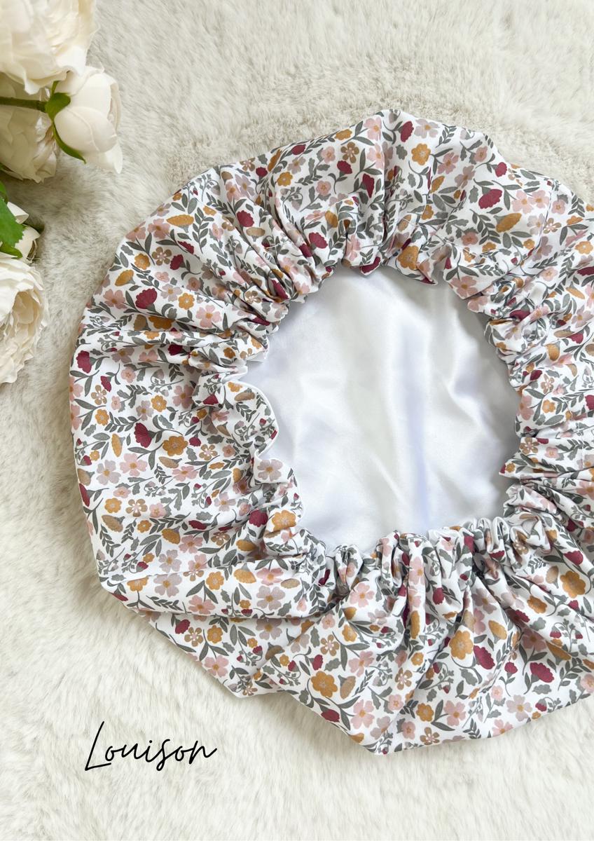 Bonnet de soin en soie - Louison