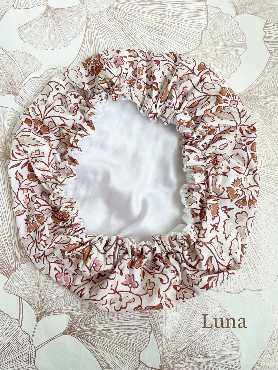 Bonnet de soin en soie - Luna