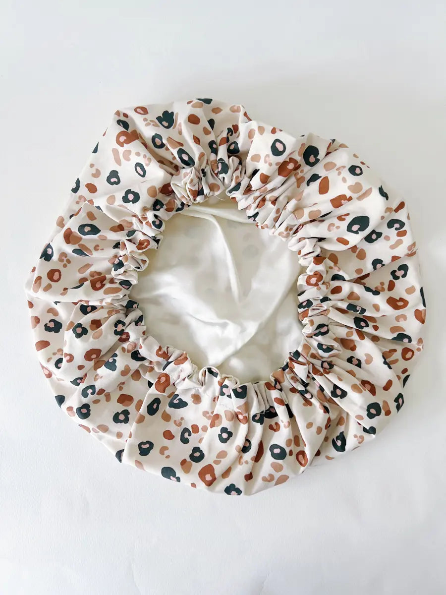Bonnet de soin en soie - Tiger