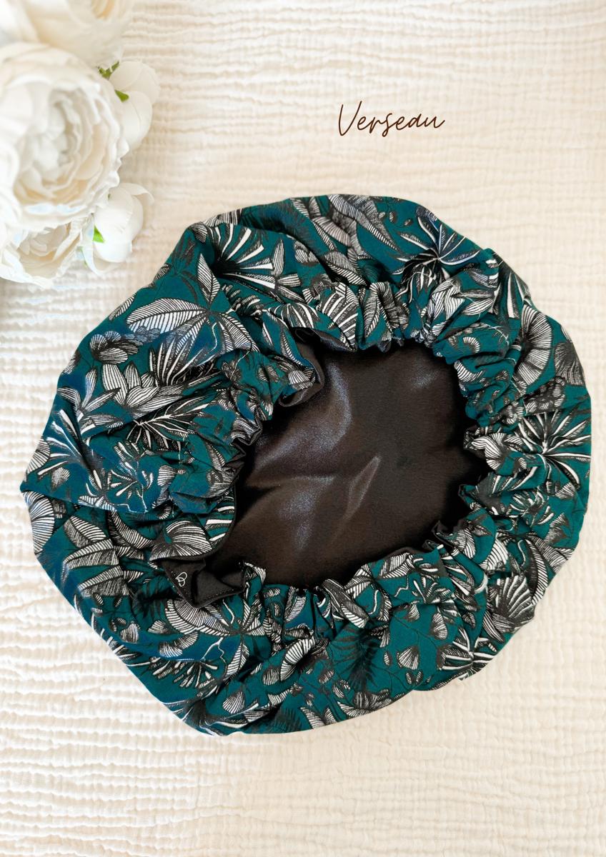 Bonnet de soin en satin - 3