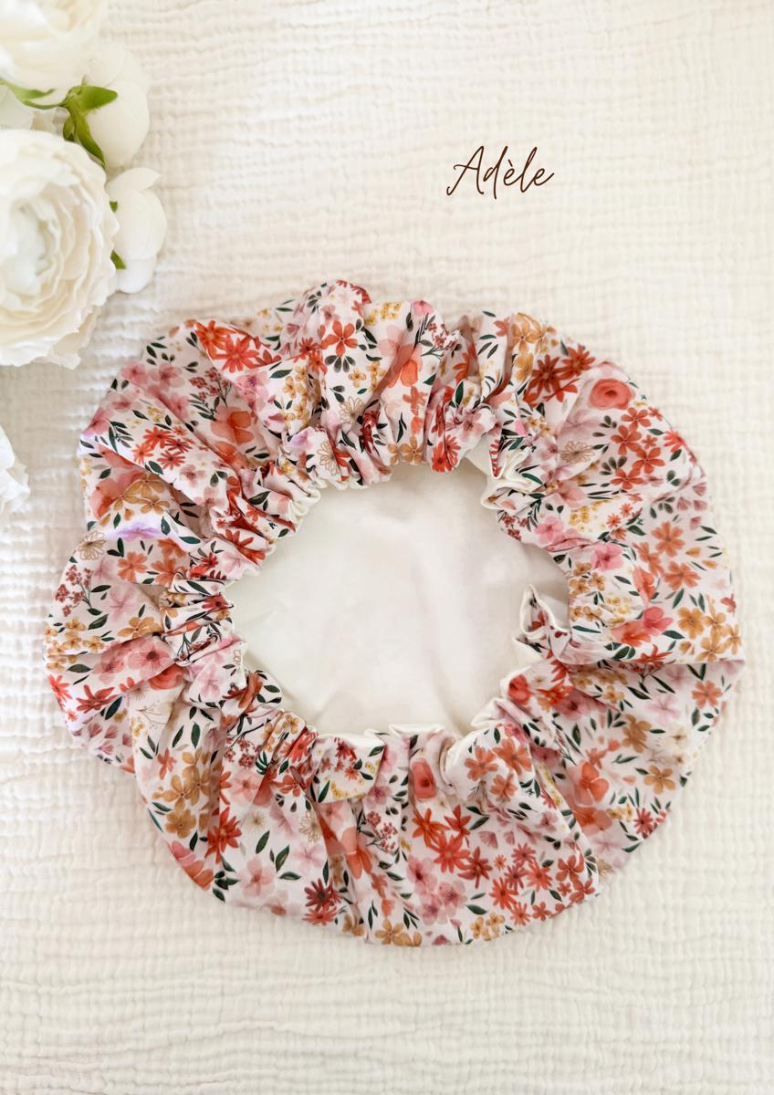 Bonnet de soin en satin - Adèle