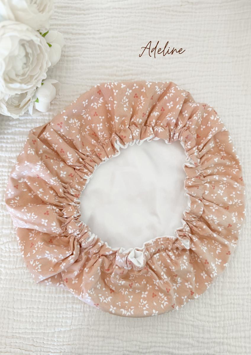 Bonnet de soin en satin - Adeline