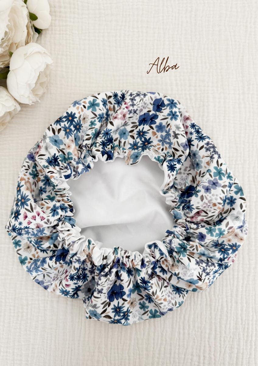 Bonnet de soin en satin - Alba