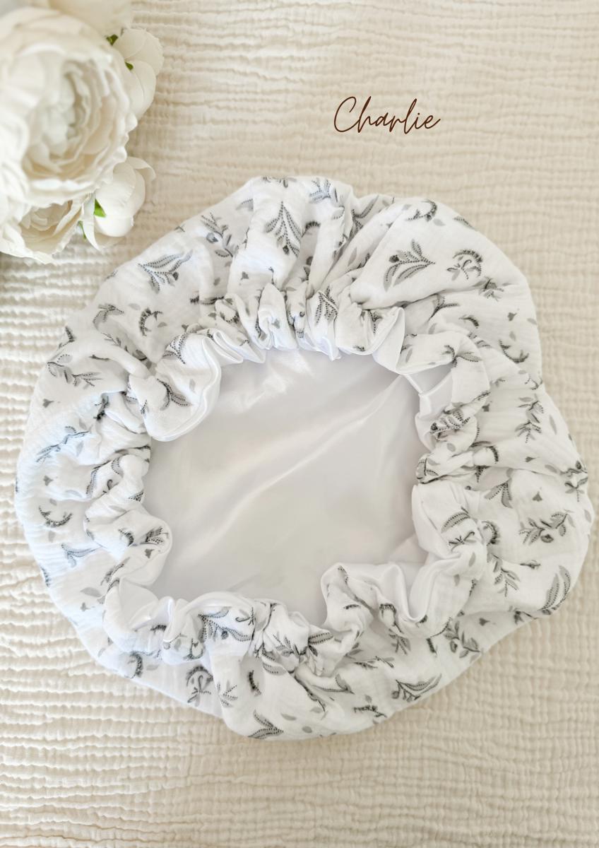 Bonnet de soin en satin - Charlie