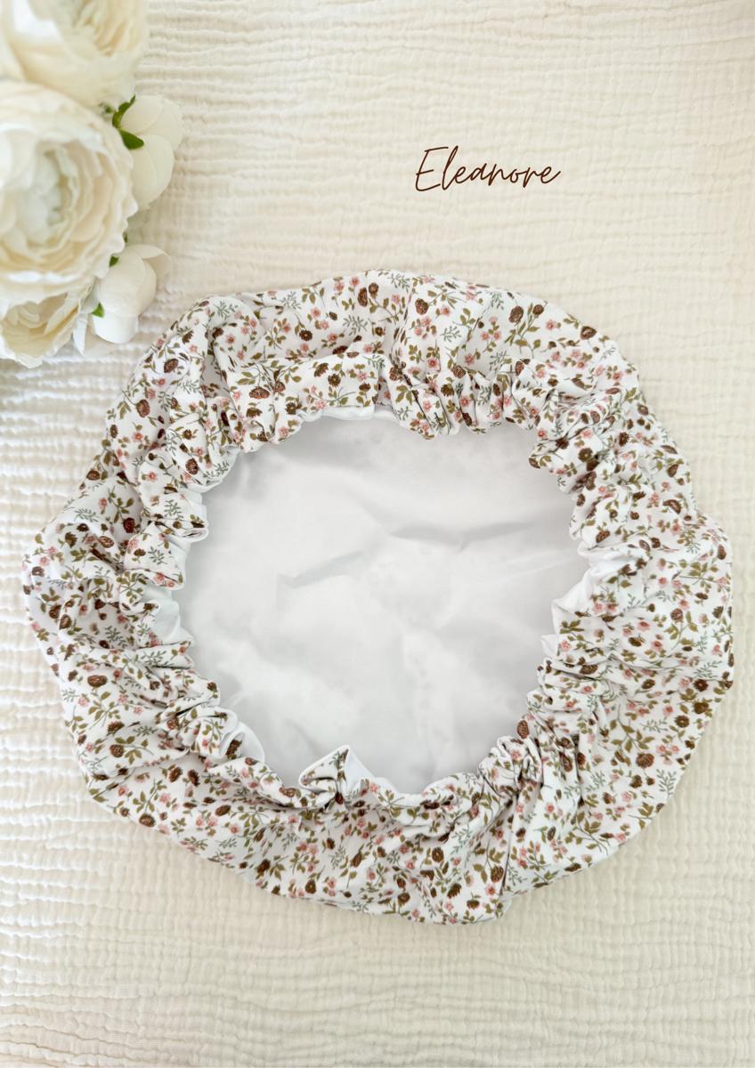 Bonnet de soin en satin - Eleanore