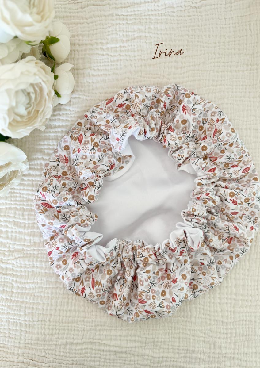 Bonnet de soin en satin - Irina