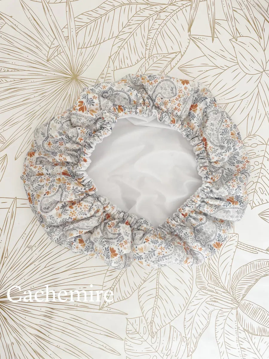 Bonnet en pul imperméable (douche et colorations) - Cachemire