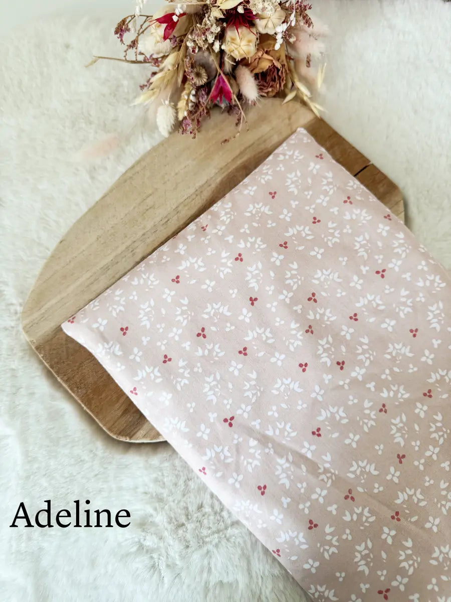 Bouillotte sèche XL - Grande bouillotte lombaire déhoussable - Adeline