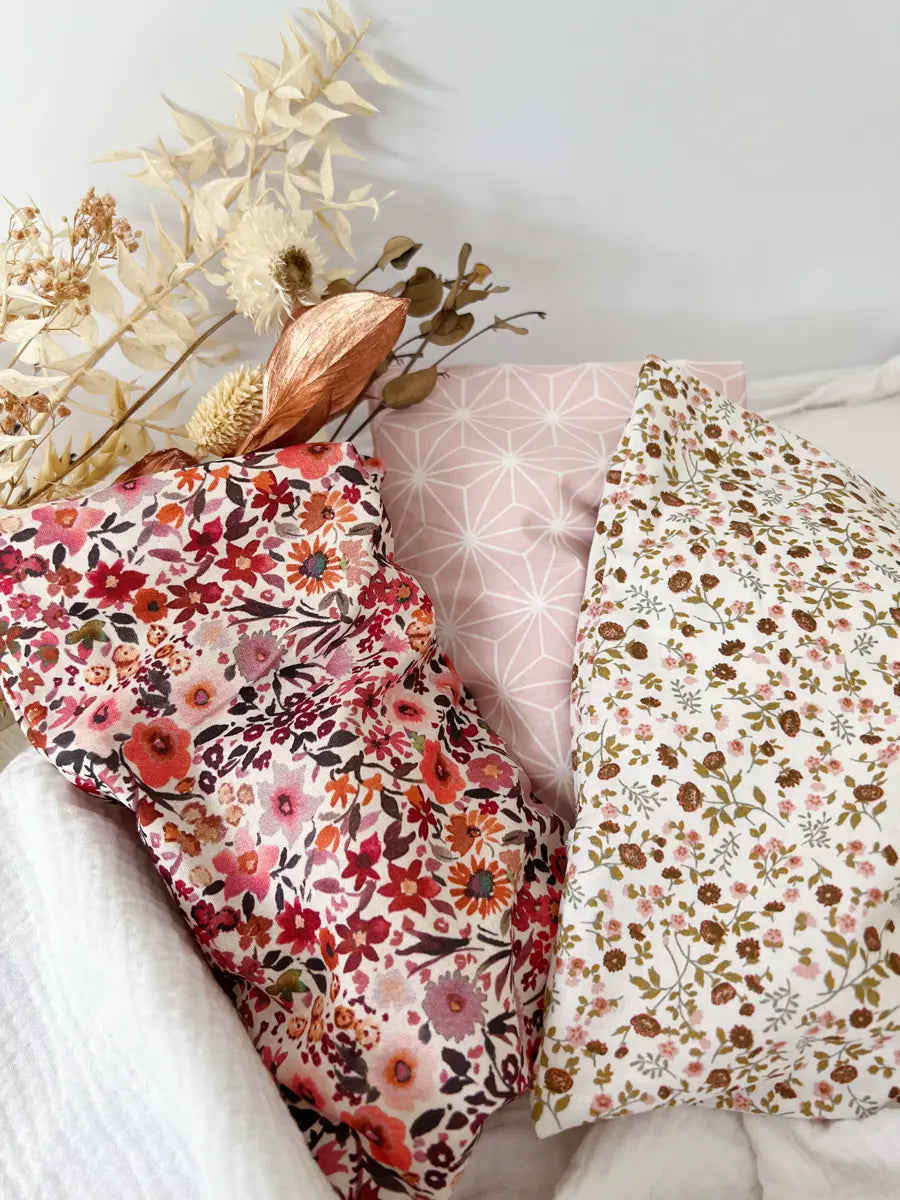 Bouillotte sèche aux grains de riz déhoussable - 2