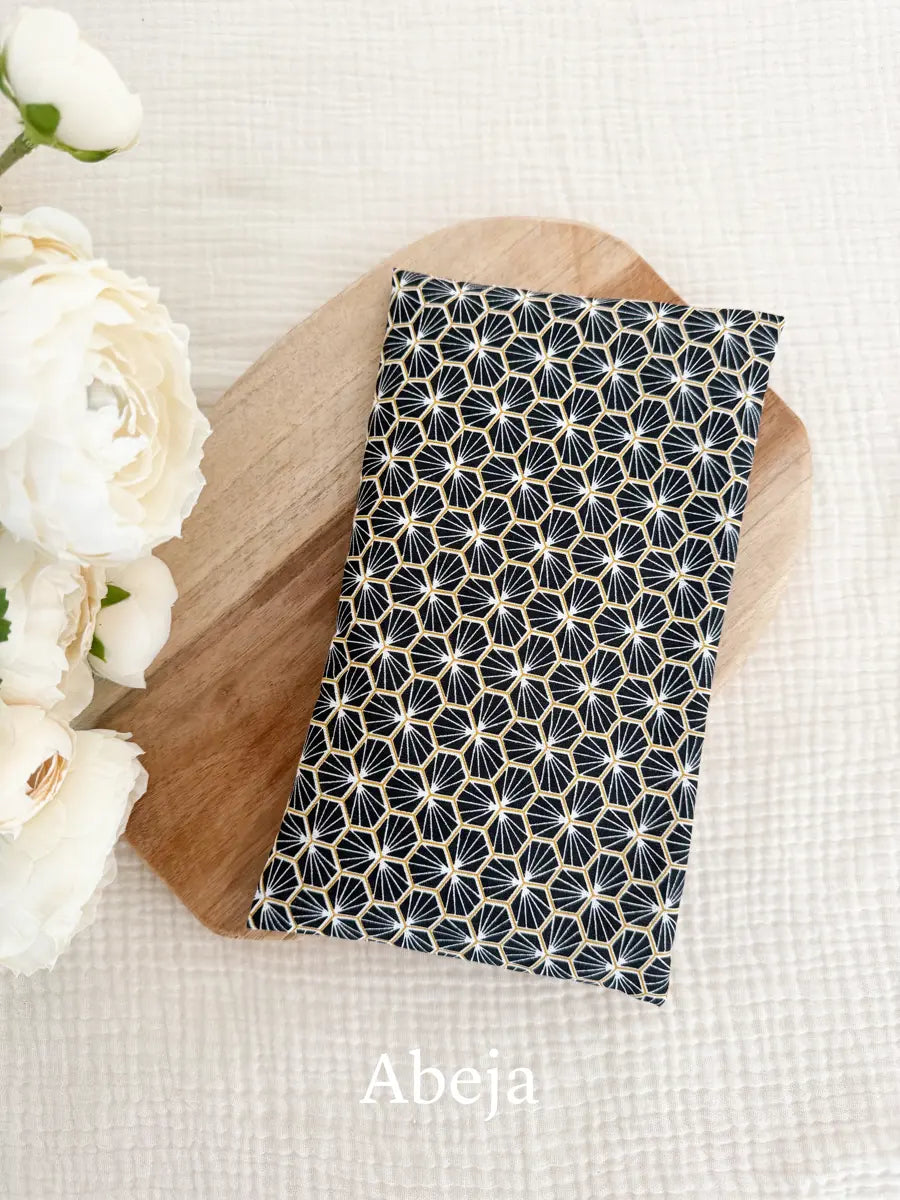 Bouillotte sèche aux grains de riz déhoussable - Abeja