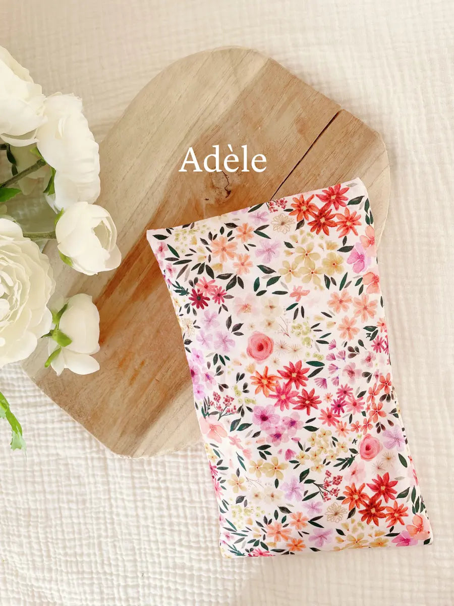 Bouillotte sèche aux grains de riz déhoussable - Adèle