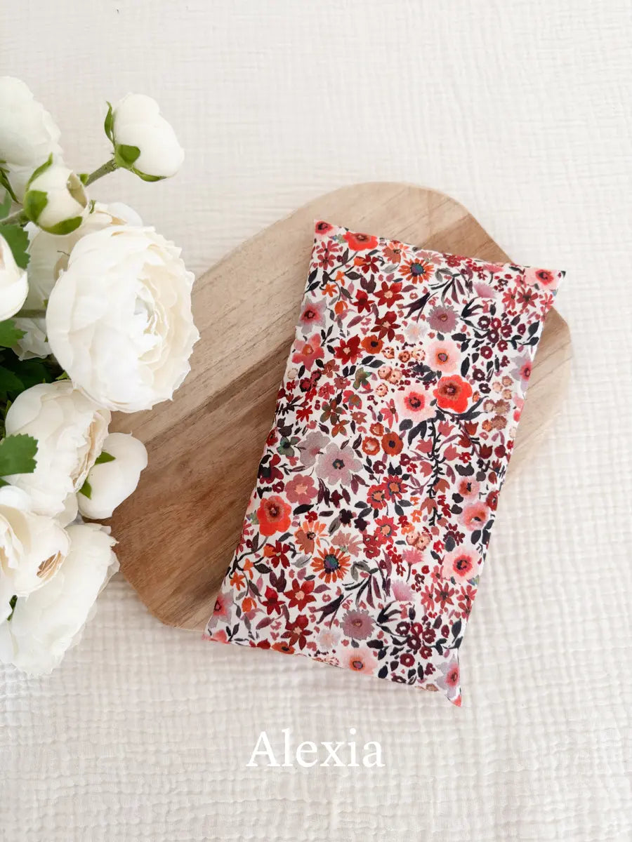 Bouillotte sèche aux grains de riz déhoussable - Alexia