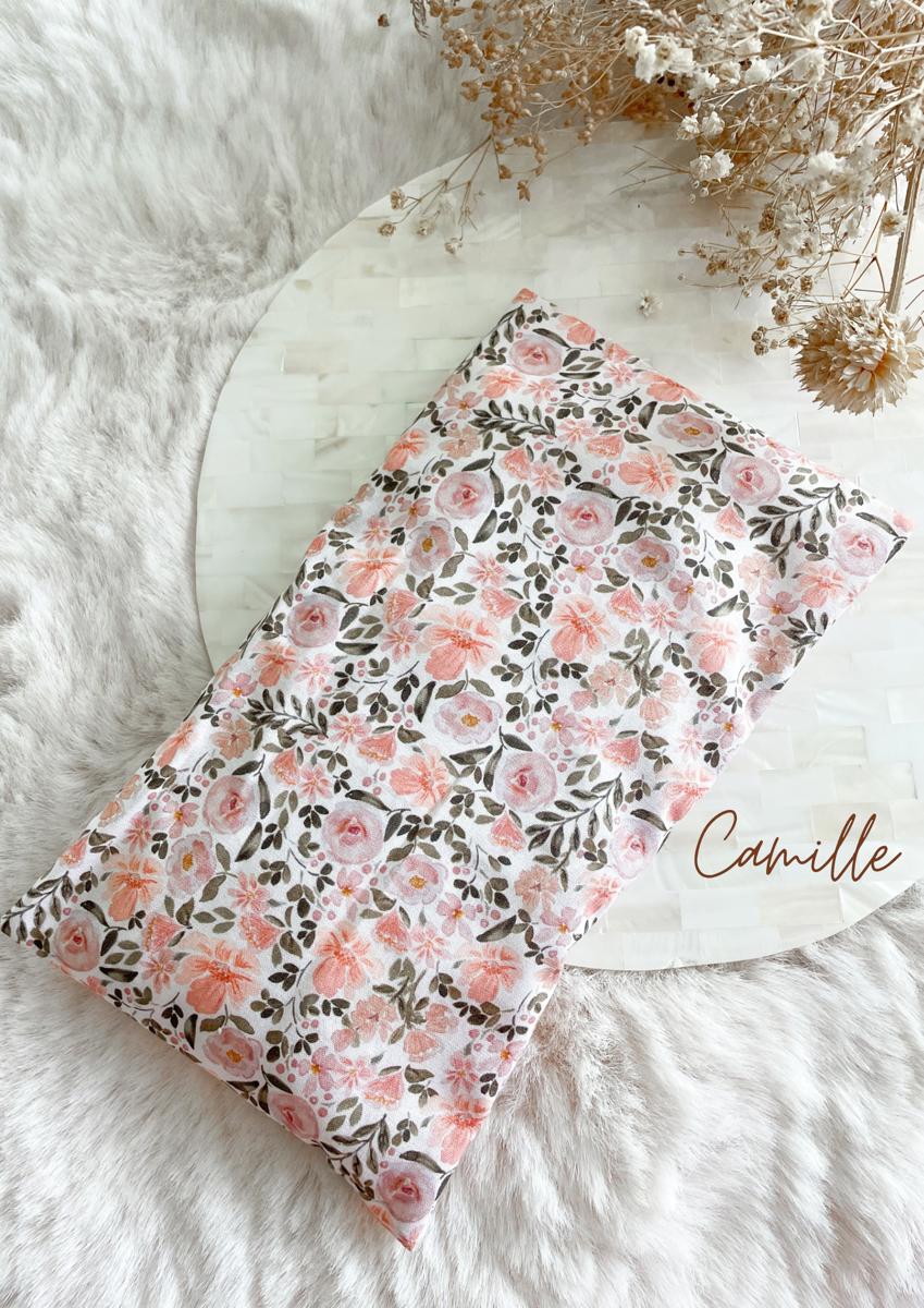 Bouillotte sèche aux grains de riz déhoussable - Camille