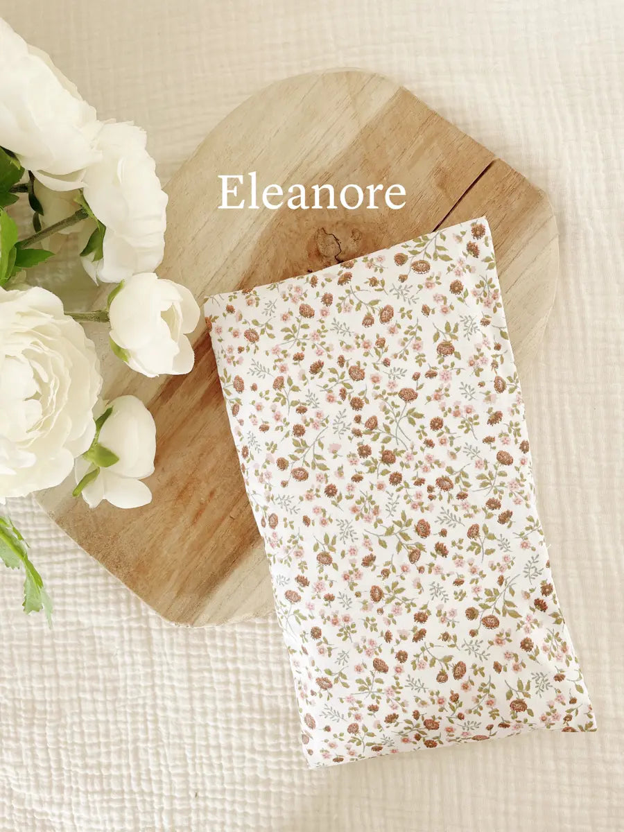 Bouillotte sèche aux grains de riz déhoussable - Eleanore