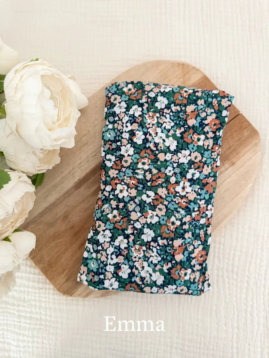 Bouillotte sèche aux grains de riz déhoussable - Emma