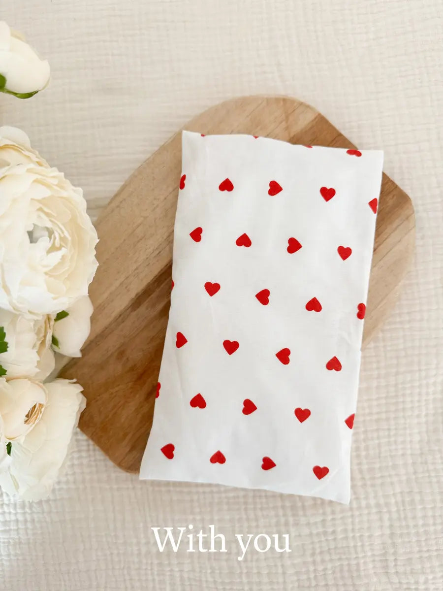 Bouillotte sèche aux grains de riz déhoussable - With you