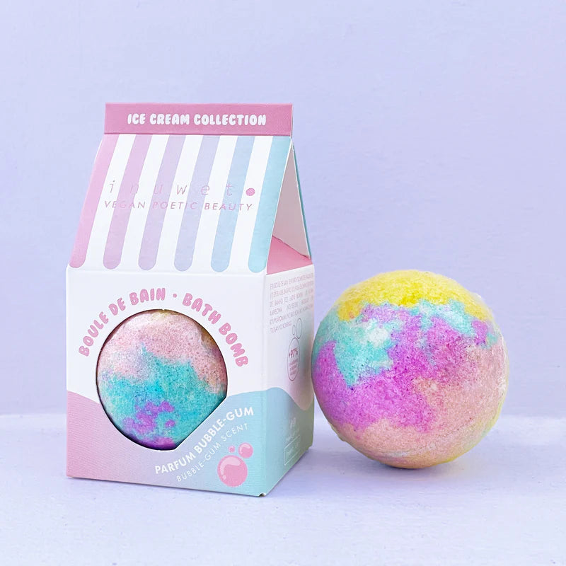 Boule de bain effervescente - Inuwet - Bubble gum