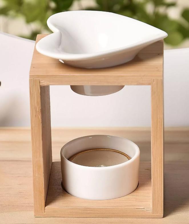 Brûleur-parfum & bruleur à cire - Cœur