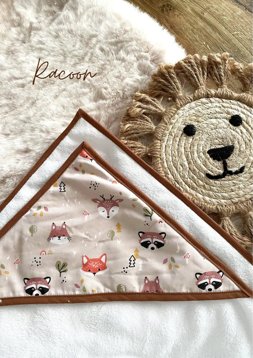 Capes de bain - Racoon