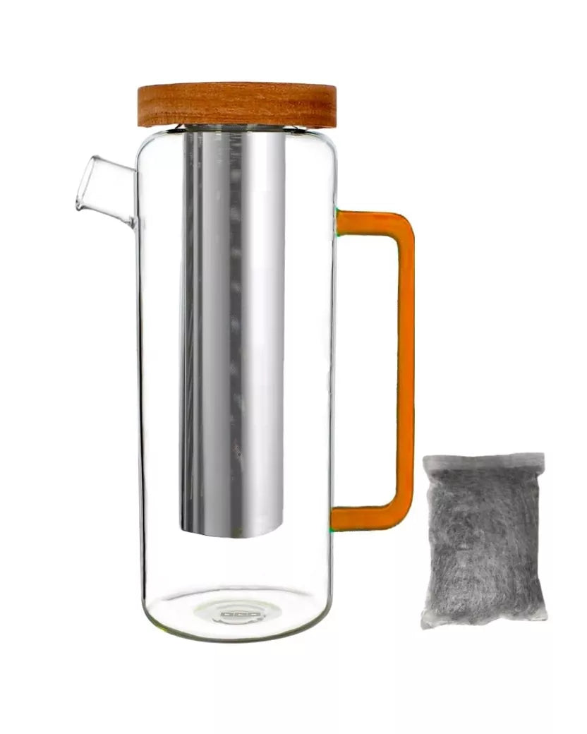 Carafe filtrante en verre 1,5L - BIJIN - 2
