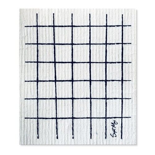 Carrés écologiques lavables - Sept Mai - Sur le carreaux