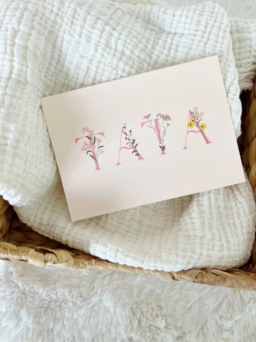 Carte de vœux à offrir ou à s'offrir - Hello Linon - Tata