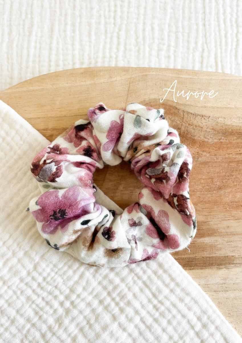 Chouchou double gaze - Aurore