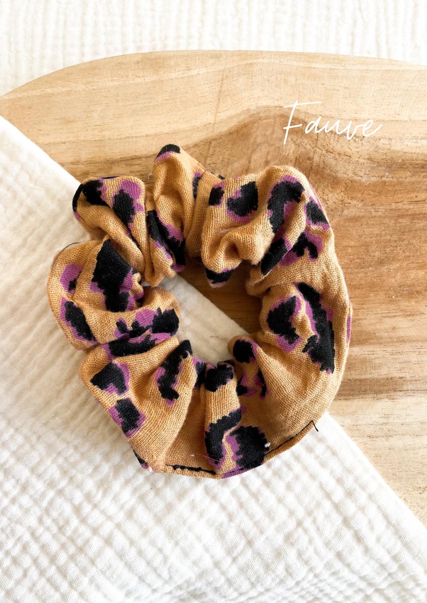 Chouchou double gaze - Fauve