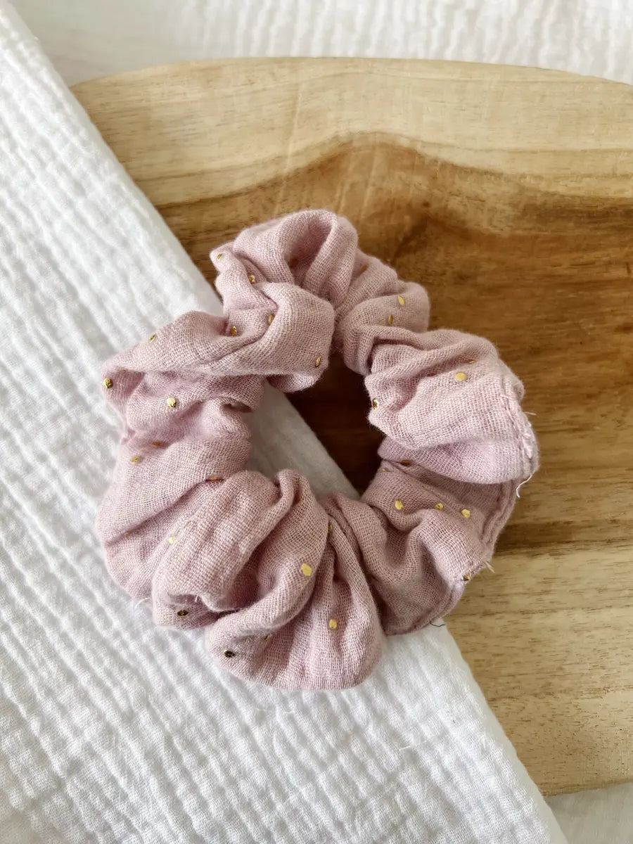 Chouchou double gaze - Lila