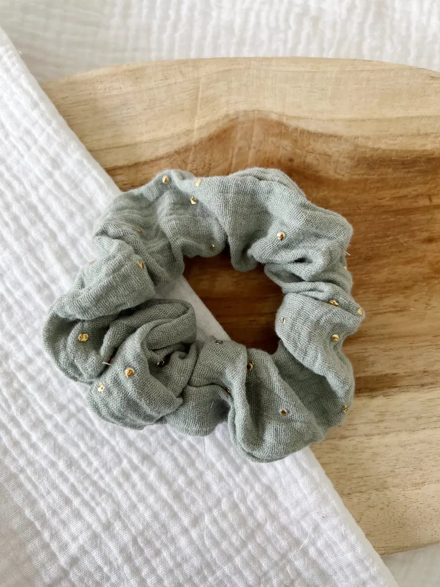 Chouchou double gaze - Mint sparkling