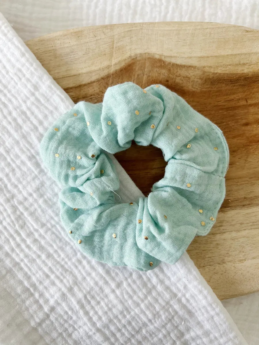 Chouchou double gaze - Mint