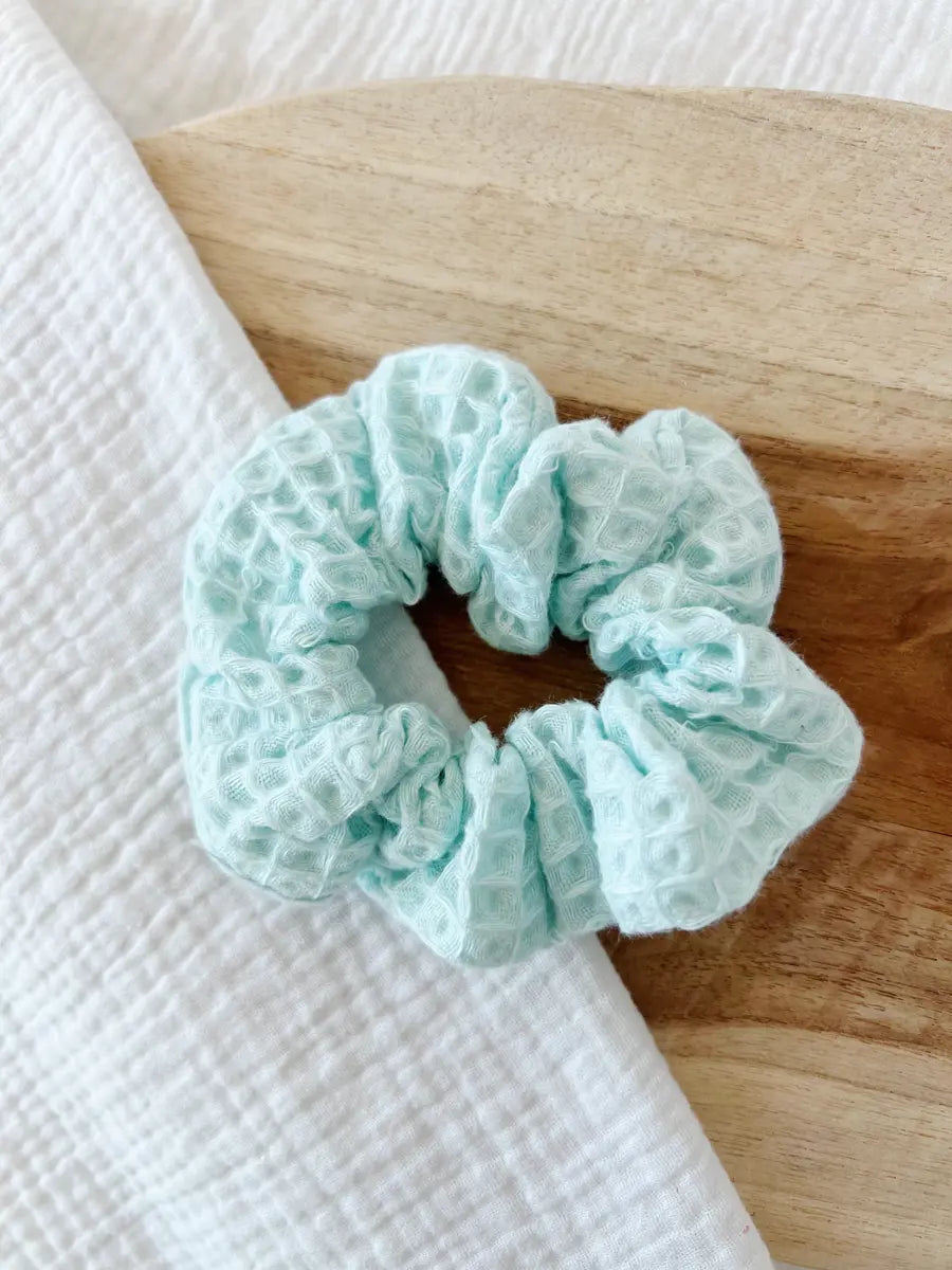 Chouchou nid d'abeille - Nid d’abeille mint