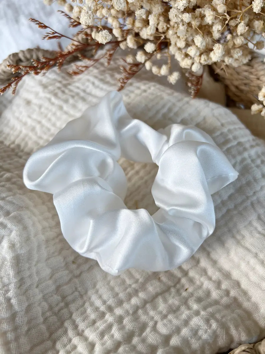 Chouchous 100% soie - Blanc