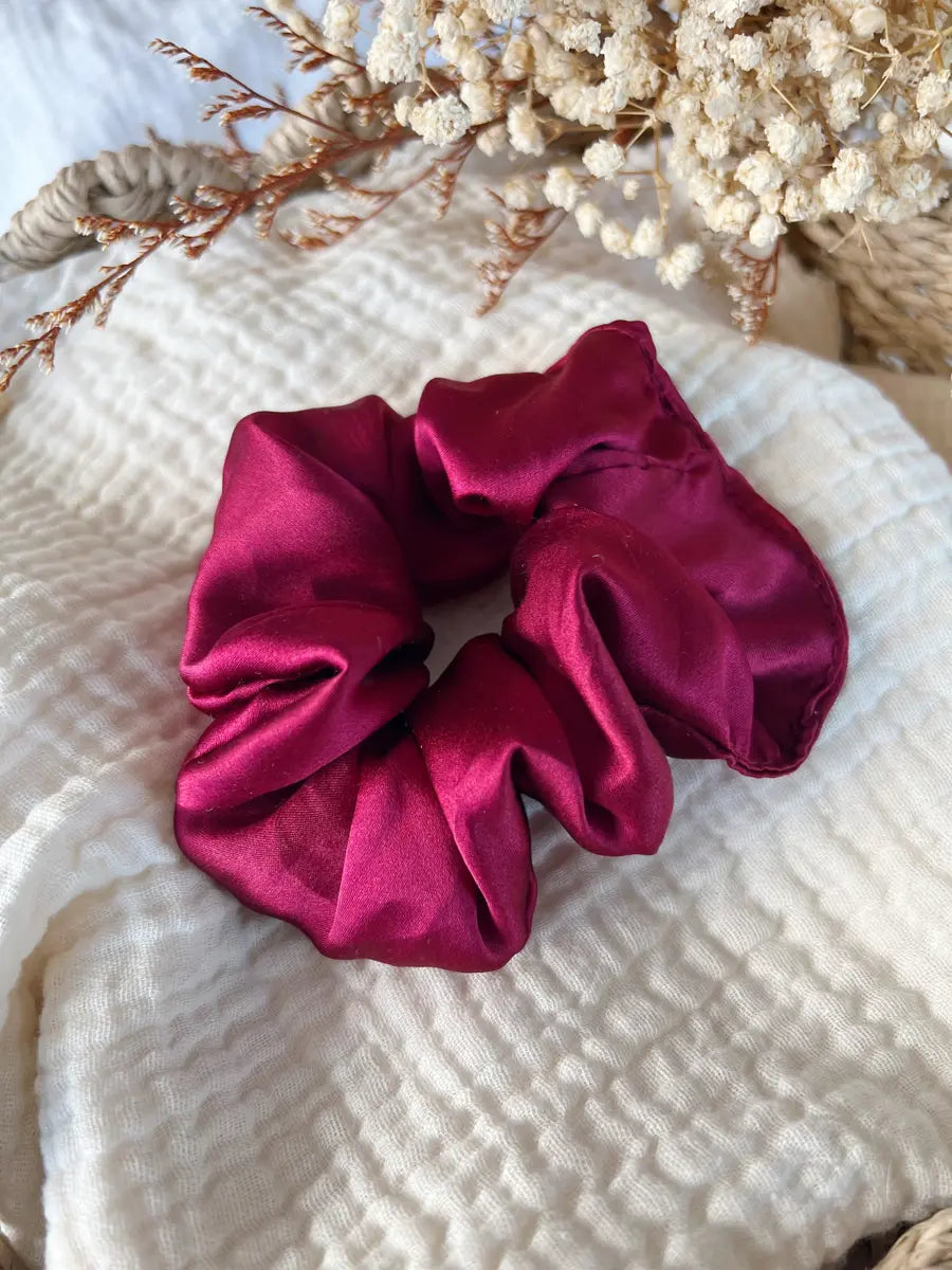 Chouchous 100% soie - Bordeaux