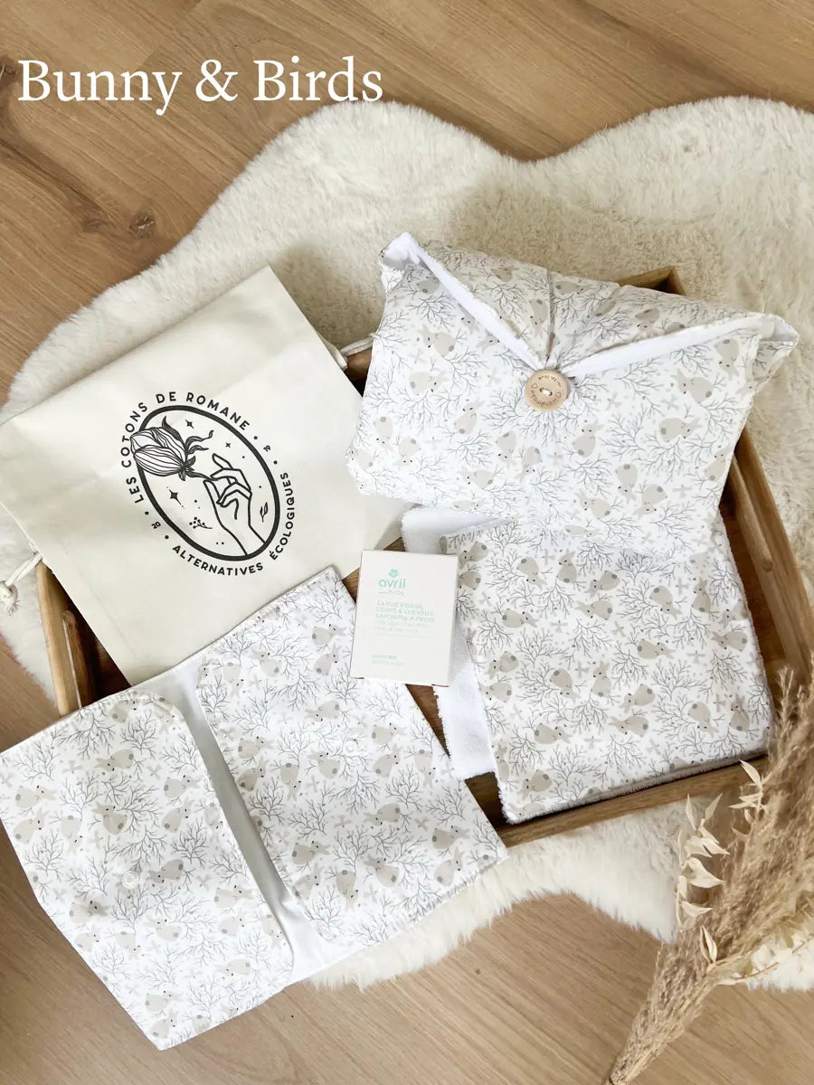 Coffret bébé: l'essentiel pour le change - Bunny & Birds