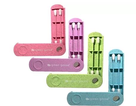 Coffret de cotons-tiges (maquillage et oreilles) réutilisables - Green-goose - 1