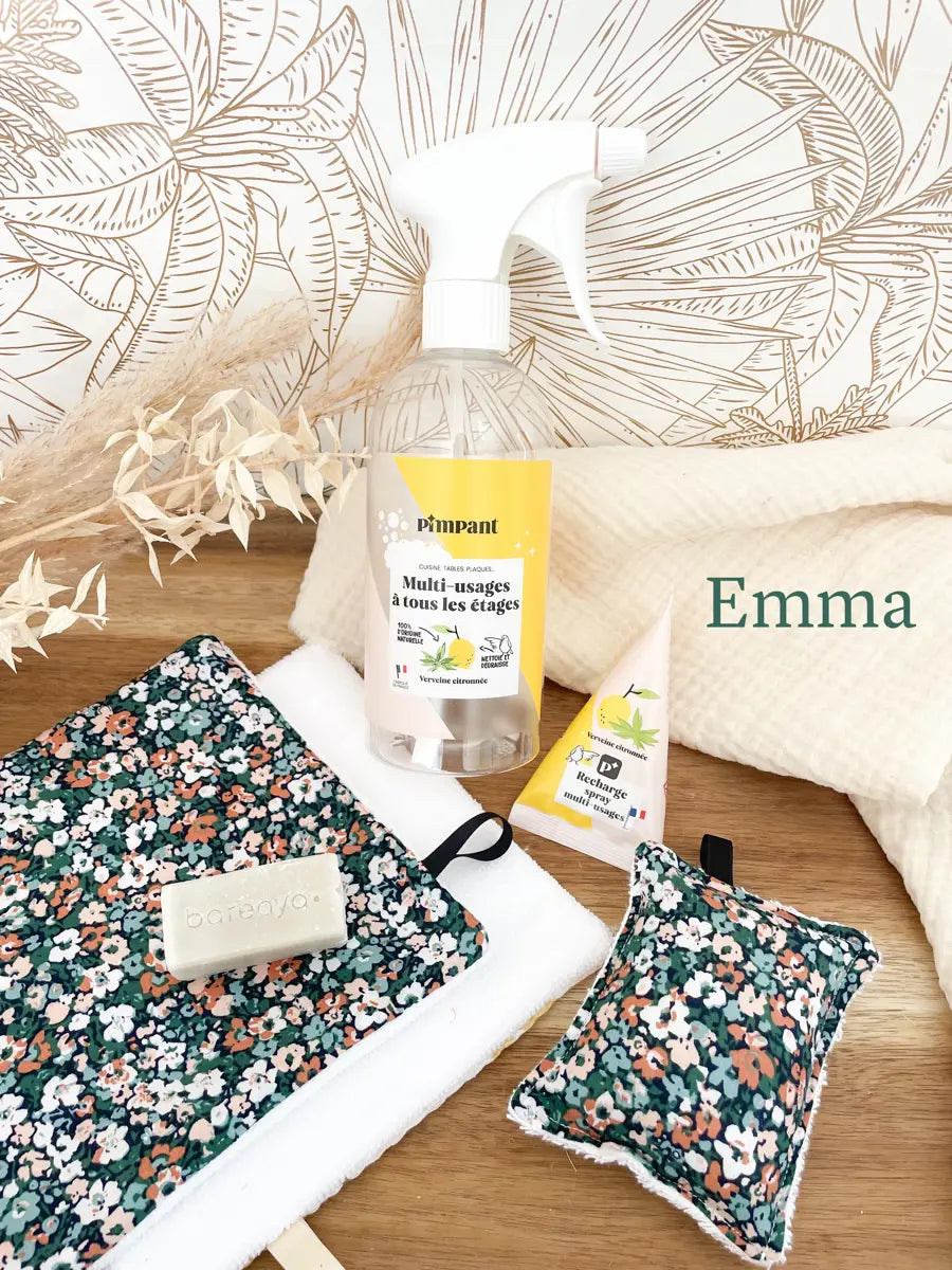 Coffret « mon ménage zéro déchet » - Emma