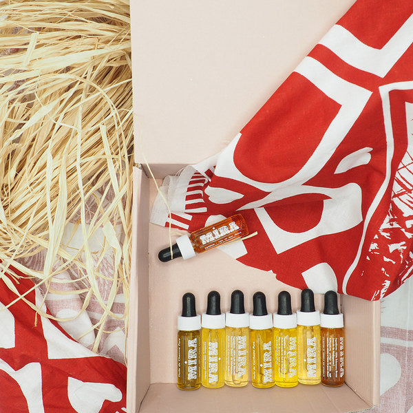 Coffret découverte huiles de soin (corps, cheveux et visage) - Mira - 1