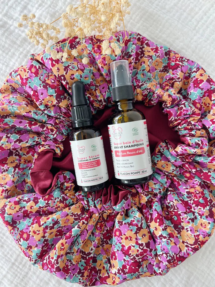 Coffret cheveux : Je prends soin de mes cheveux! - Purple flowers