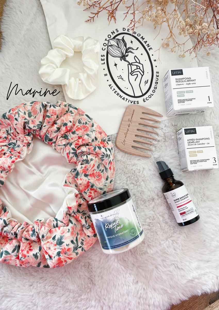 Coffret Routine cheveux de Romane - Marine