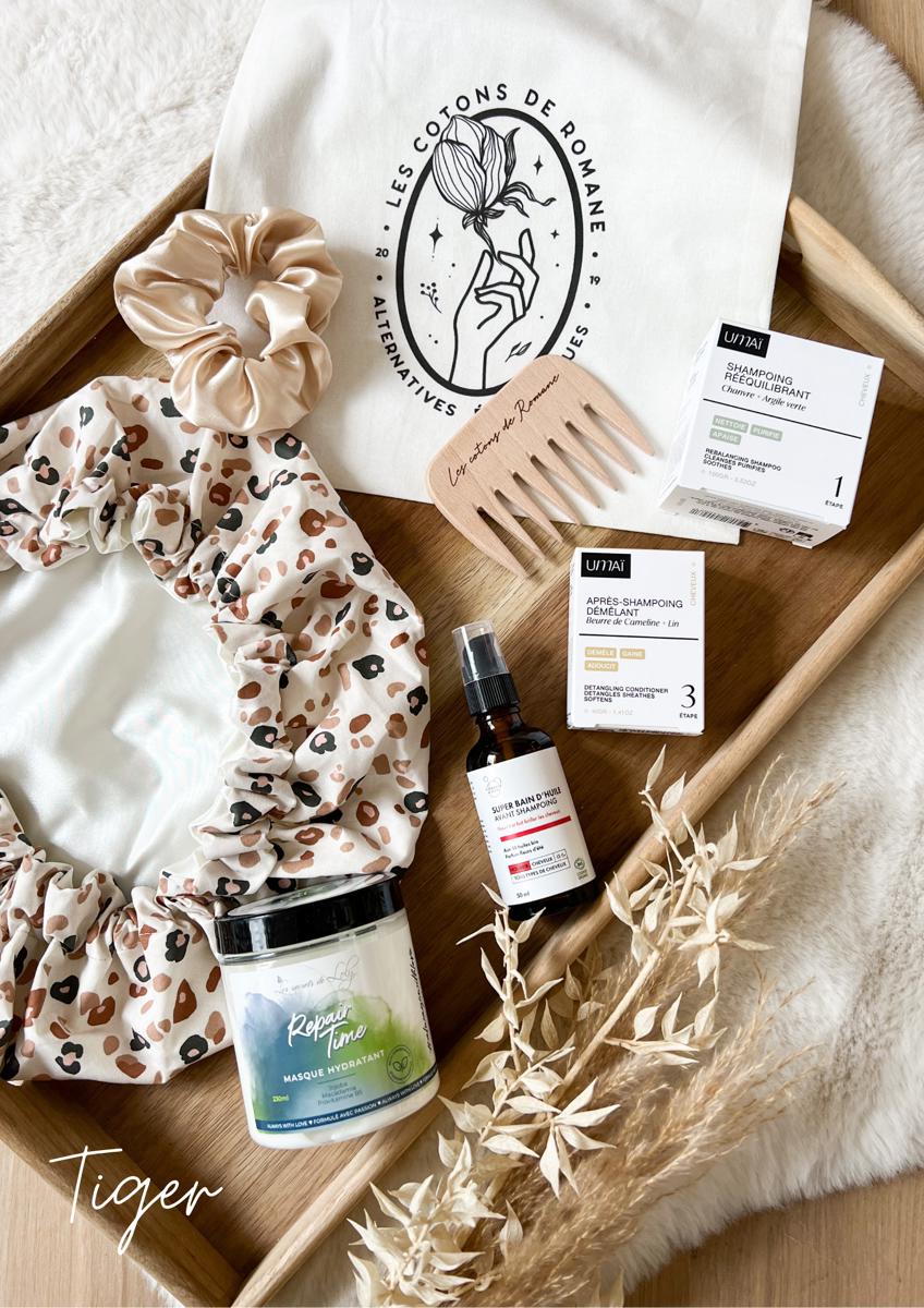 Coffret Routine cheveux de Romane - Tiger