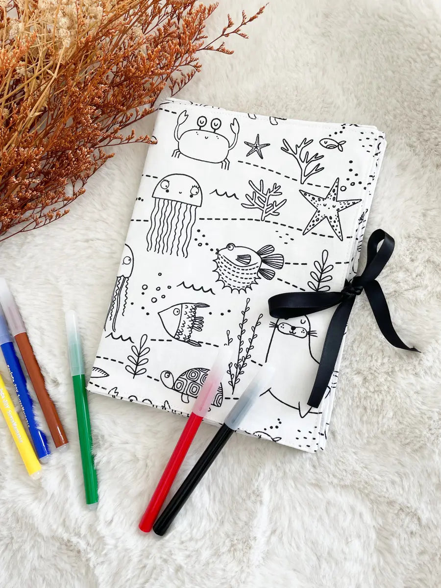 Livre de coloriage lavable (et ses feutres) - 1