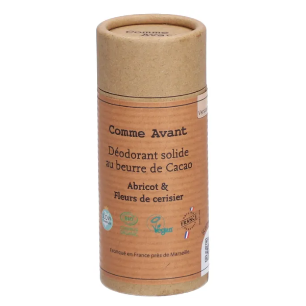 Déodorant stick bio (étui carton) - Comme Avant